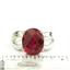 SR361, Created Ruby, 925 Sterling Silver Ring