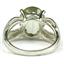 SR361, Green Amethyst (Prasiolite), 925 Sterling Silver Ring