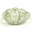 SR365, Created White Opal, 925 Sterling Silver Ring