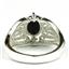SR365, Created Blue Green Opal, 925 Sterling Silver Ring