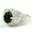 SR365, Black Onyx, 925 Sterling Silver Ring