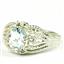 SR365, Aquamarine, 925 Sterling Silver Ring