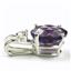 925 Sterling Silver Pendant, Amethyst, SP021