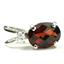 925 Sterling Silver Pendant, Mozambique Garnet, SP021