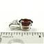 925 Sterling Silver Pendant, Mozambique Garnet, SP021