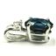925 Sterling Silver Pendant, London Blue Topaz, SP021