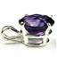 SP088, Amethyst, 925 Sterling Silver Pendant