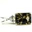 925 Sterling Silver Pendant, Smoky Quartz, SP042