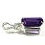 925 Sterling Silver Pendant, Amethyst, SP042