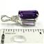 925 Sterling Silver Pendant, Amethyst, SP042