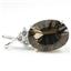 925 Sterling Silver Pendant w/accents, Smoky Quartz, SP016