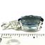 925 Sterling Silver Pendant w/accents, Neptune Garden Topaz, SP016
