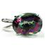 925 Sterling Silver Pendant, Mystic Fire Topaz, SP006