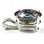 925 Sterling Silver Pendant, Mystic Fire Topaz, SP006
