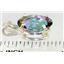 925 Sterling Silver Pendant, Mystic Fire Topaz, SP006