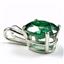 925 Sterling Silver Pendant, Russian Nanocrystal Emerald, SP002