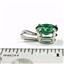925 Sterling Silver Pendant, Russian Nanocrystal Emerald, SP002