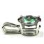 925 Sterling Silver Pendant, Mystic Fire Topaz, SP002
