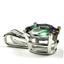 925 Sterling Silver Pendant, Mystic Fire Topaz, SP002