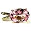 P040, Pure Pink Topaz 14K Gold Pendant