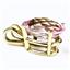 P040, Pure Pink Topaz 14K Gold Pendant