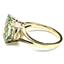 10K, 14K or 18K Gold Ladies Ring, Green Amethyst, R132