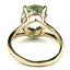 10K, 14K or 18K Gold Ladies Ring, Green Amethyst, R132