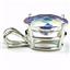 925 Sterling Silver Pendant, Mercury Mist Topaz, SP006