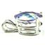 925 Sterling Silver Pendant, Mercury Mist Topaz, SP006