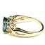 10K, 14K or 18K Gold Ladies Ring, Paraiba Topaz, R243