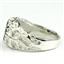925 Sterling Silver Men's Nugget Ring, Black Onyx, SR168