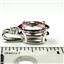 925 Sterling Silver Pendant, Pure Pink Topaz, SP019