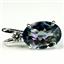 925 Sterling Silver Pendant, Neptune Garden Topaz, SP019