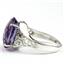 Sterling Silver Ladies Ring, Amethyst, SR049