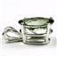 925 Sterling Silver Pendant, Green Amethyst, SP006