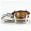 925 Sterling Silver Pendant, Twilight Fire Topaz, SP085