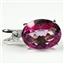 925 Sterling Silver Pendant, Pure Pink Topaz, SP085