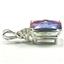 925 Sterling Silver Pendant, Mercury Mist Topaz, SP042