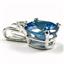 925 Sterling Silver Pendant, Swiss Blue CZ, SP021