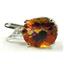 925 Sterling Silver Pendant, Twilight Fire Topaz, SP020
