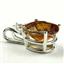 925 Sterling Silver Pendant, Twilight Fire Topaz, SP020