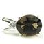 925 Sterling Silver Pendant, Smoky Quartz, SP020