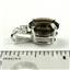 925 Sterling Silver Pendant, Smoky Quartz, SP020
