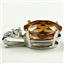 925 Sterling Silver Pendant, Twilight Fire Topaz, SP018