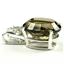 925 Sterling Silver Pendant, Smoky Quartz, SP018