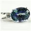 925 Sterling Silver Pendant, Neptune Garden Topaz, SP018