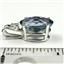 925 Sterling Silver Pendant, Neptune Garden Topaz, SP018