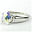 SR058, Mercury Mist Topaz, 925 Sterling Silver Ring