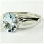 SR058, Aquamarine, 925 Sterling Silver
