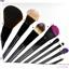 Macy's Get The Pulse 8 Piece Full Size Makeup Brush Set w/Travel Case